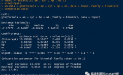 r言语logistic回归,从根底到实践