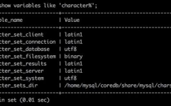 mysql字符集,挑选、装备与办理