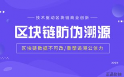 区块链防伪追溯,区块链技能在防伪追溯范畴的使用与优势