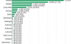 linux体系排名,探究最受欢迎的发行版