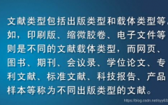 大数据论文参阅文献,二、参阅文献格局标准