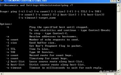 ping大数据包指令,深化解析Linux和Windows中ping大数据包的指令运用