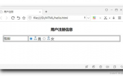 html表单比如,```html    简略的HTML表单