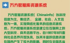 万方学术期刊数据库,深化解析万方学术期刊数据库——您的科研帮手