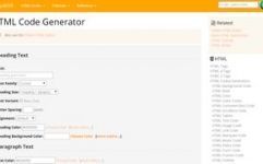 在线html代码生成器,高效快捷的网页规划帮手