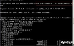 linux导入dmp文件, 预备工作