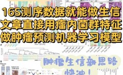 生信机器学习,生信机器学习在疾病研讨中的使用与展望