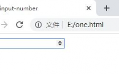 html数字输入框