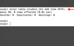 mysql修正字段特点, 衔接到MySQL数据库