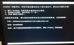 windows7未能发动,Windows 7未能发动？快速确诊与解决办法