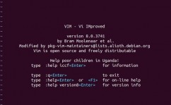 linux装置vim指令