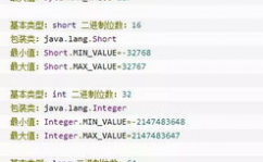 java的根本数据类型,Java根本数据类型概述